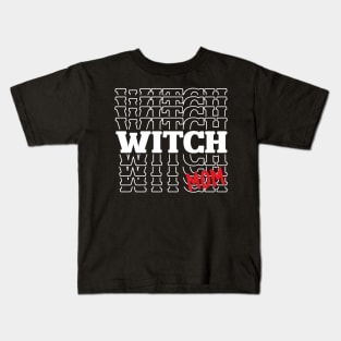 Witch Mom Kids T-Shirt